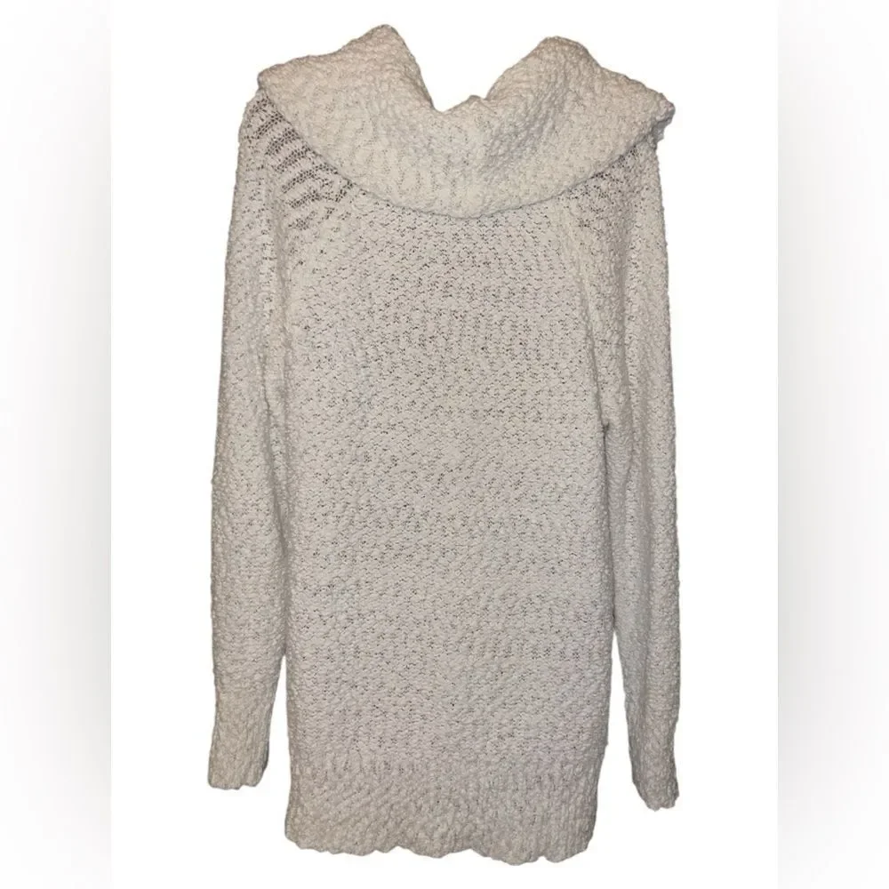 Liz Claiborne Off-Shoulder Cream Sweater Holiday Soft